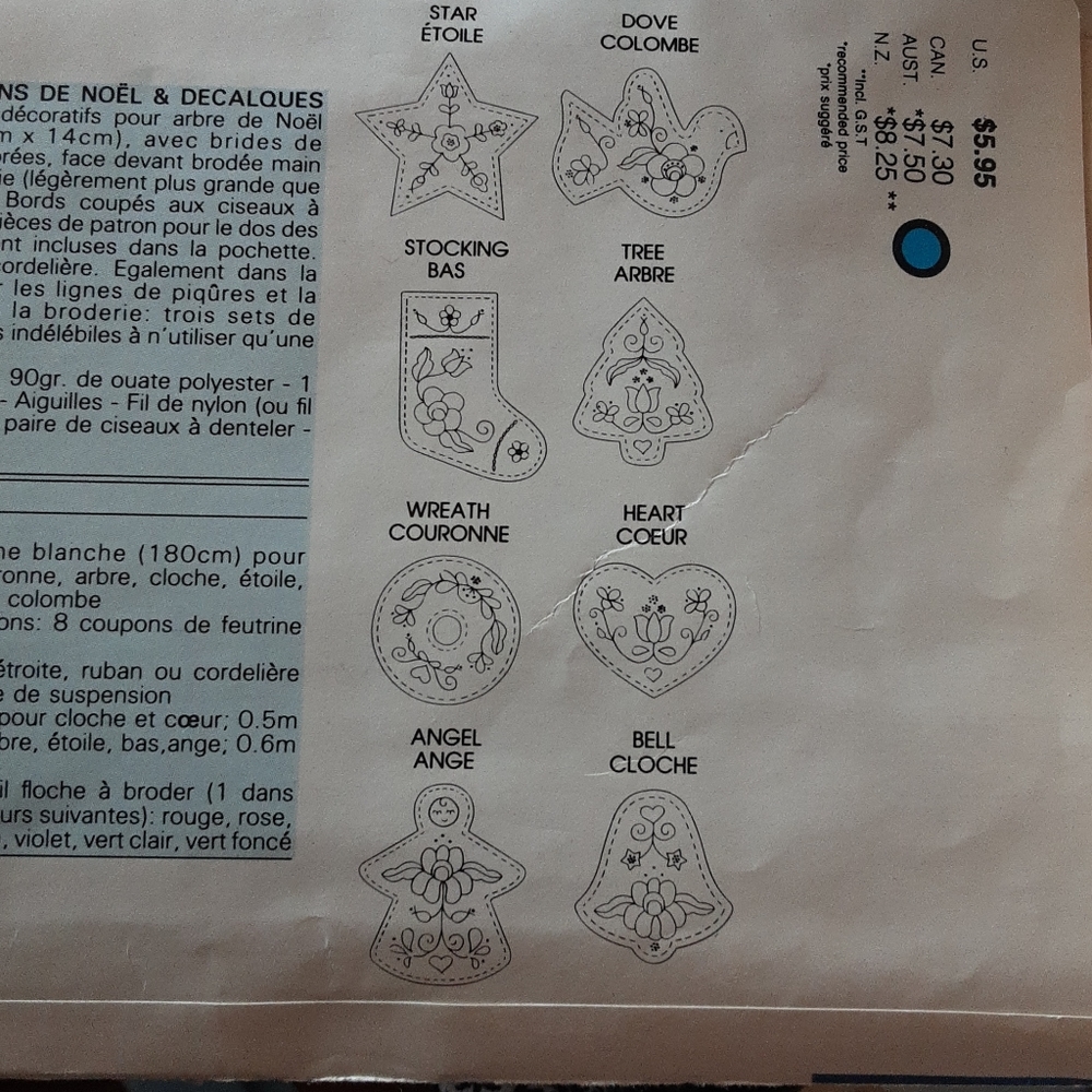 Vogue ornament pattern - Picture 2 of 3